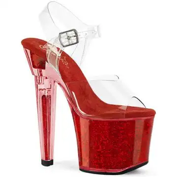 Červené sexy boty LOVESK708SG/C/RG | LOVESICK-708SG Pleaser