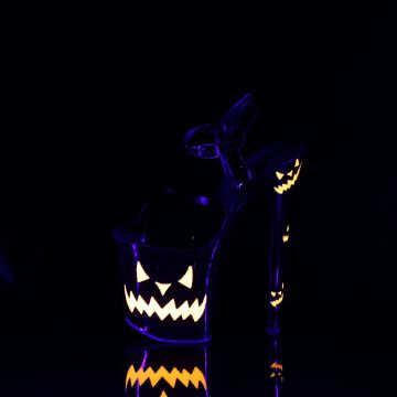 Halloween sandály na platformě Pleaser XTM809JOL/B/B-NOG | XTREME-809JOL Pleaser - z vnitřku
