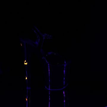 Halloween sandály na platformě Pleaser XTM809JOL/B/B-NOG | XTREME-809JOL Pleaser - z vnějšku