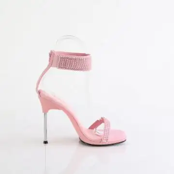 Růžové sandály na jehlovém podpatku CHIC40/BPPU-RS/M | CHIC-40 Fabulicious - z vnějšku