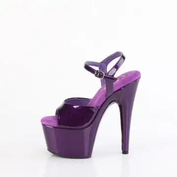 Fialové sexy sandály ADO709GP/PPG/M Pleaser | ADORE-709GP Pleaser - z vnitřku