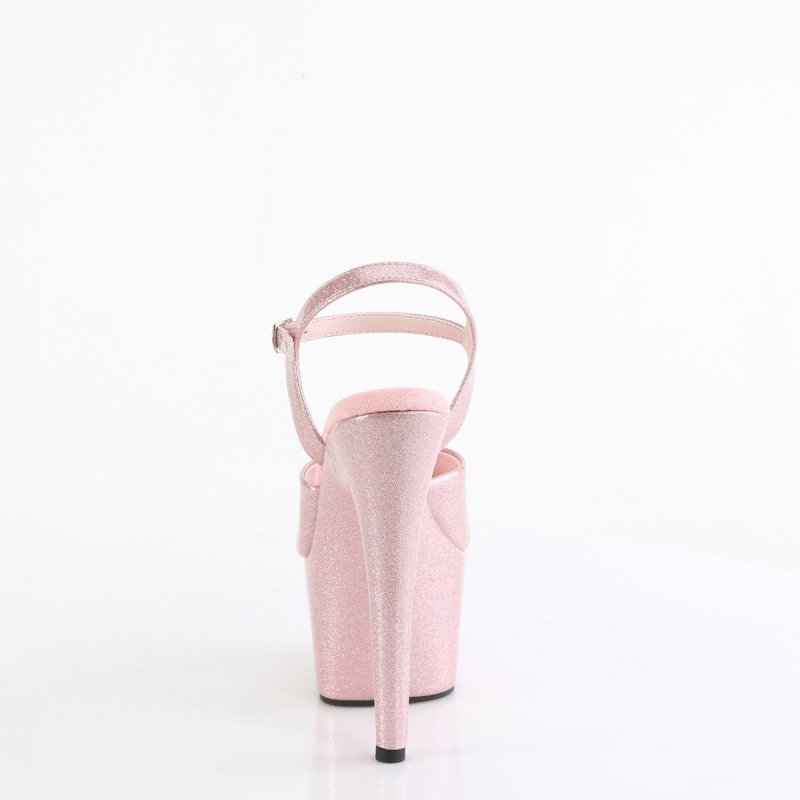 Růžové sexy sandály ADO709GP/BPG/M | ADORE-709GP Pleaser - zezadu