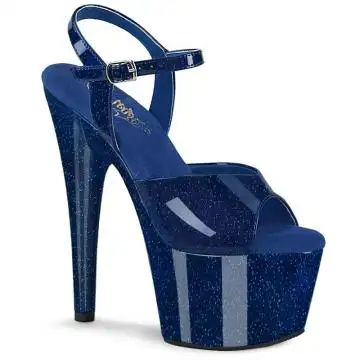 Modré sexy sandály ADO709GP/NBG/M