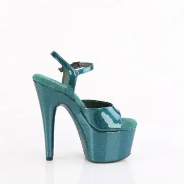 Modré sandály ADO709GP/TLG/M Pleaser | ADORE-709GP Pleaser - z vnějšku