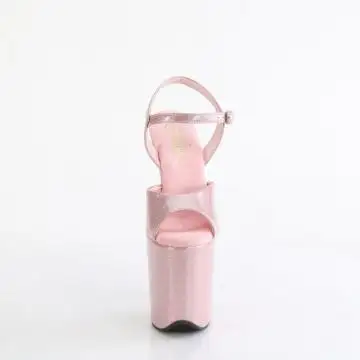 Růžové sexy boty FLAM809GP/BPG/M | FLAMINGO-809GP Pleaser - zepředu