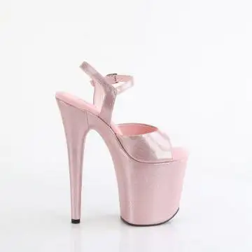 Růžové sexy boty FLAM809GP/BPG/M | FLAMINGO-809GP Pleaser - z vnějšku