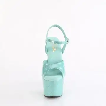 Azurové sexy sandály ADO709GP/AQG/M | ADORE-709GP Pleaser - zepředu