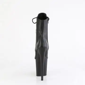 Černé sexy kozačky FLAM1021/BPU/M | FLAMINGO-1021 Pleaser - zezadu