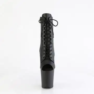 Černé sexy kozačky FLAM1021/BPU/M | FLAMINGO-1021 Pleaser - zepředu