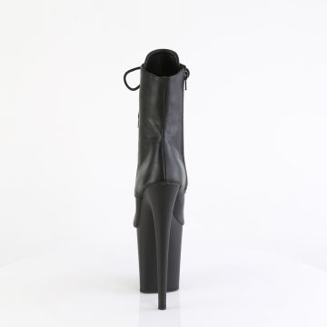 Černé sexy kozačky FLAM1021/BPU/M | FLAMINGO-1021 Pleaser - zezadu Černé sexy kozačky FLAM1021/BPU/M | FLAMINGO-1021 Pleaser - zezadu