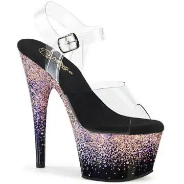 Růžové go-go boty ADO708SS/C/B-DTBHG | ADORE-708SS Pleaser