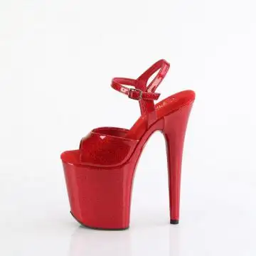 Červené sexy sandály FLAM809GP/RYRG/M | FLAMINGO-809GP Pleaser - z vnitřku