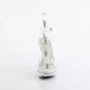 Průhledné pózovací sandály CTAIL506/C/M | COCKTAIL-506 Fabulicious - zepředu