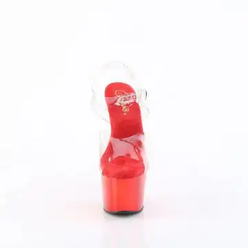 ADO708/C-M/RCH červené sexy boty | ADORE-708 Pleaser - zepředu