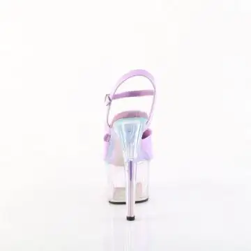 Levandulové pole dance sandály ADO709HT/LVHG/HGT | ADORE-709HT Pleaser - zezadu