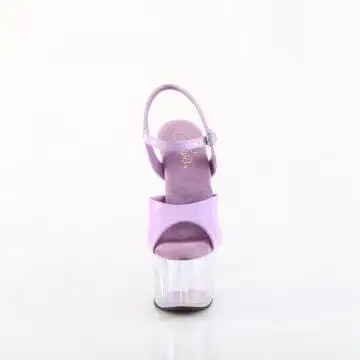 Levandulové pole dance sandály ADO709HT/LVHG/HGT | ADORE-709HT Pleaser - zepředu