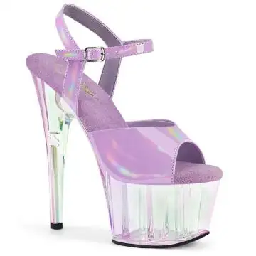 Levandulové pole dance sandály ADO709HT/LVHG/HGT | ADORE-709HT Pleaser