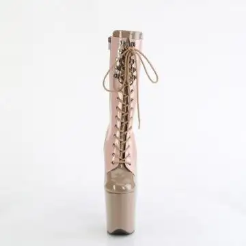 Taneční kozačky na pole dance FLAM1054DC/DTPN-SD/M | FLAMINGO-1054DC Pleaser - zepředu