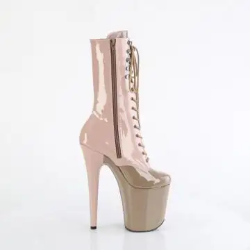 Taneční kozačky na pole dance FLAM1054DC/DTPN-SD/M | FLAMINGO-1054DC Pleaser - z vnějšku