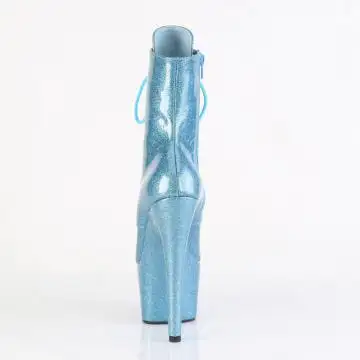 ADO1020GP/BBG/M modré taneční kozačky | ADORE-1020GP Pleaser - zezadu