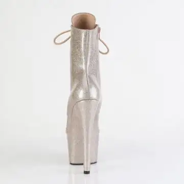 ADO1020GP/CHAG/M šampaň taneční kozačky | ADORE-1020GP Pleaser - zezadu