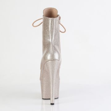 ADO1020GP/CHAG/M šampaň taneční kozačky | ADORE-1020GP Pleaser - zezadu ADO1020GP/CHAG/M šampaň taneční kozačky | ADORE-1020GP Pleaser - zezadu
