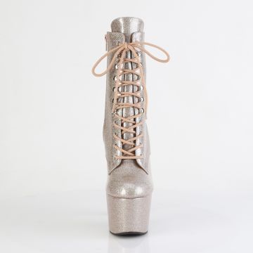 ADO1020GP/CHAG/M šampaň taneční kozačky | ADORE-1020GP Pleaser - zepředu ADO1020GP/CHAG/M šampaň taneční kozačky | ADORE-1020GP Pleaser - zepředu