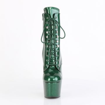 ADO1020GP/EMGNG/M zelené taneční kozačky | ADORE-1020GP Pleaser - zepředu ADO1020GP/EMGNG/M zelené taneční kozačky | ADORE-1020GP Pleaser - zepředu