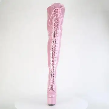 Růžové sexy kozačky ADO3020GP/BPG/M | ADORE-3020GP Pleaser - zepředu