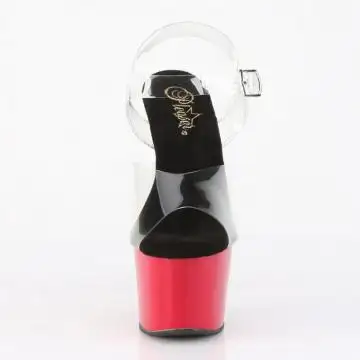ADO708/C-B/R taneční sexy sandály | ADORE-708 Pleaser - zepředu