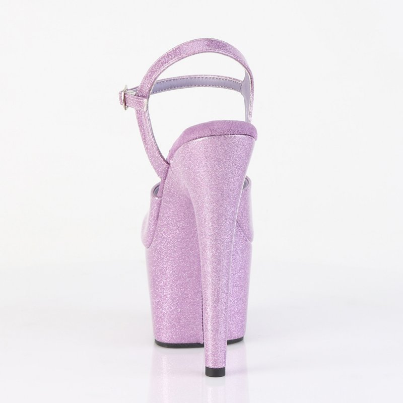 Levanulové sexy sandály ADO709GP/LLG/M | ADORE-709GP Pleaser - zezadu