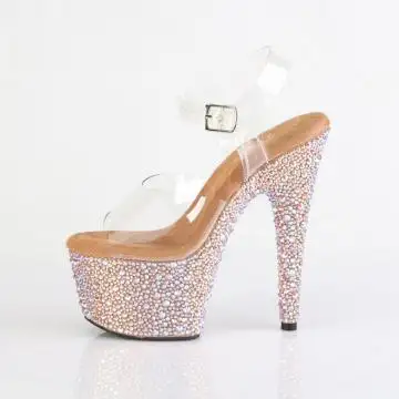 Luxusní sexy boty Pleaser BEJ708MS/C/ROGLDRS | BEJEWELED-708MS Pleaser - z vnitřku