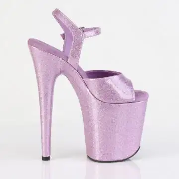 Lila sexy sandály FLAM809GP/LLG/M | FLAMINGO-809GP Pleaser - z vnějšku