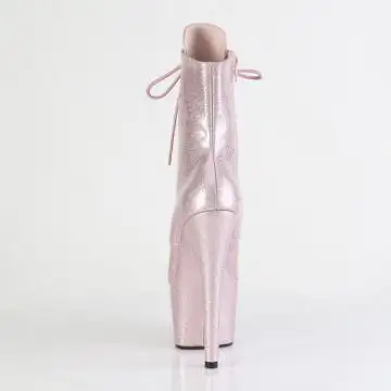 ADO1020GP/BLPG/M růžové taneční kozačky | ADORE-1020GP Pleaser - zezadu
