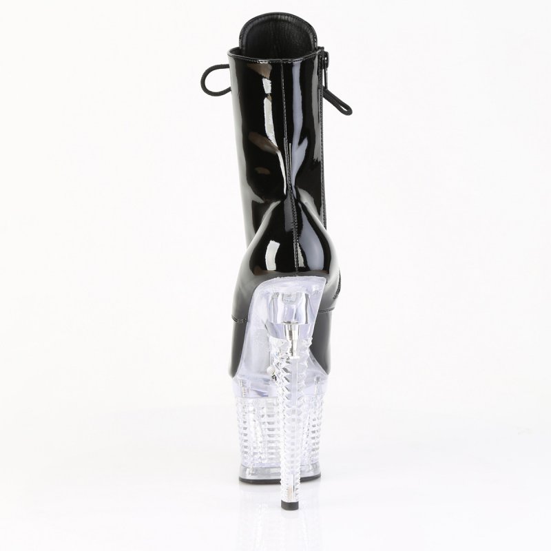 Svítící LED boty FLASHDANCE-1020spe | FLASHDANCE-1020SPEC Pleaser - zezadu