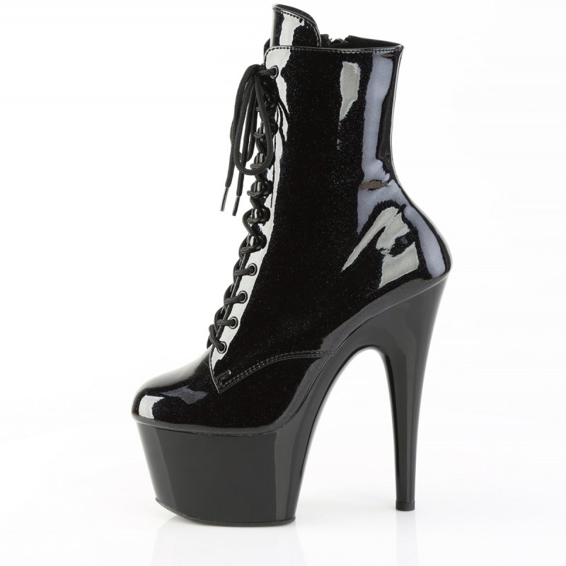 ADORE-1020blg Černé sexy kozačky | ADORE-1020BLG Pleaser - z vnitřku