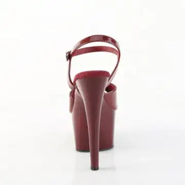 Rudé sexy sandály ADO709/BY/M | ADORE-709 Pleaser - zezadu