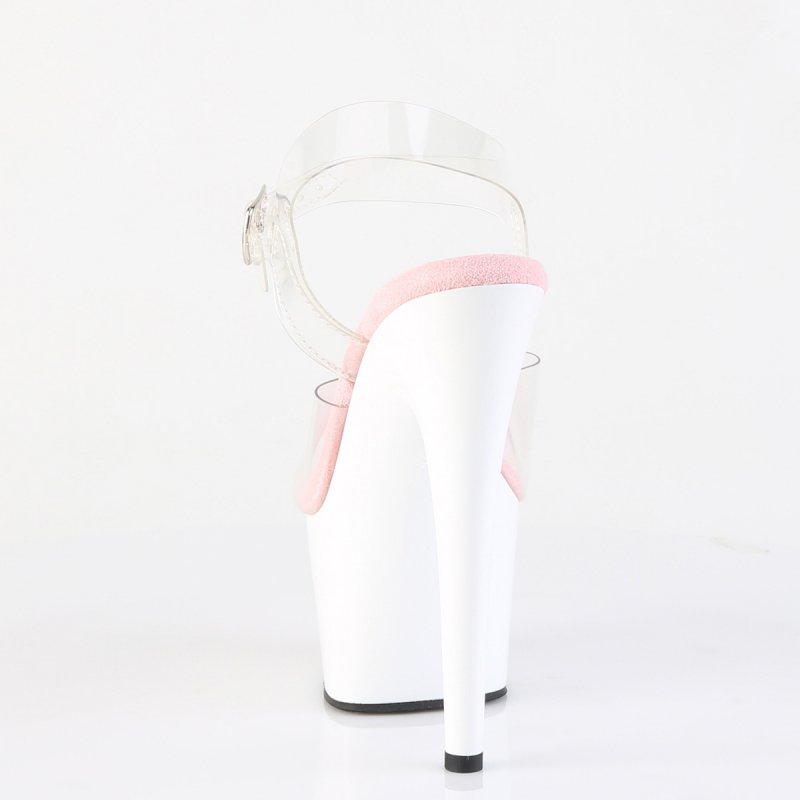 Pole dance boty ADO708/C-BP/W | ADORE-708 Pleaser - zezadu