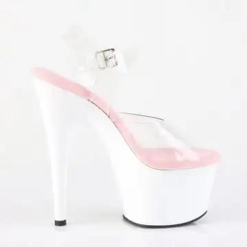Pole dance boty ADO708/C-BP/W | ADORE-708 Pleaser - z vnějšku