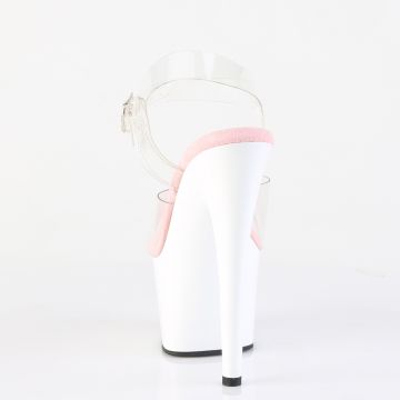 Pole dance boty ADO708/C-BP/W | ADORE-708 Pleaser - zezadu Pole dance boty ADO708/C-BP/W | ADORE-708 Pleaser - zezadu