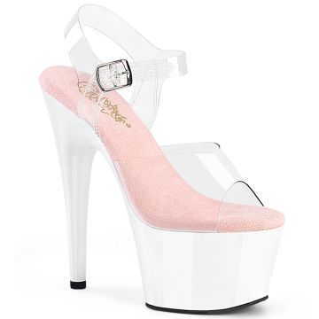 Pole dance boty ADO708/C-BP/W | ADORE-708 Pleaser Pole dance boty ADO708/C-BP/W | ADORE-708 Pleaser