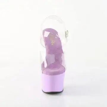 ADO708/C/LV levandulové sexy boty | ADORE-708 Pleaser - zepředu