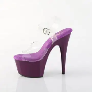 ADO708/C/PP fialové taneční sandály | ADORE-708 Pleaser - z vnitřku