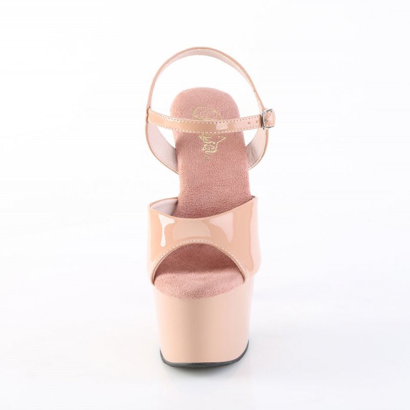 Růžové sexy sandály ADO709/BH/M | ADORE-709 Pleaser - zepředu