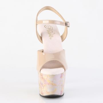 mramorové sexy sandály ADO709MB/ND/BH-G | ADORE-709MB Pleaser - zepředu