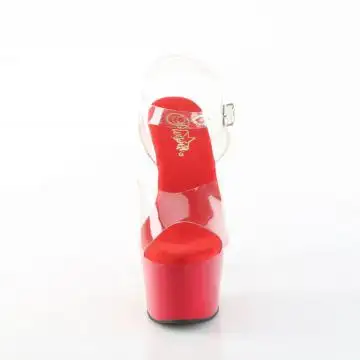 Červené taneční boty ADO708/C/R | ADORE-708 Pleaser - zepředu