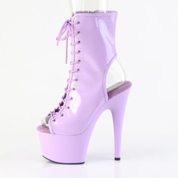 Levandulové go-go kotníčkové kozačky ADO1016/LV/M | ADORE-1016 Pleaser - z vnitřku Levandulové go-go kotníčkové kozačky ADO1016/LV/M | ADORE-1016 Pleaser - z vnitřku