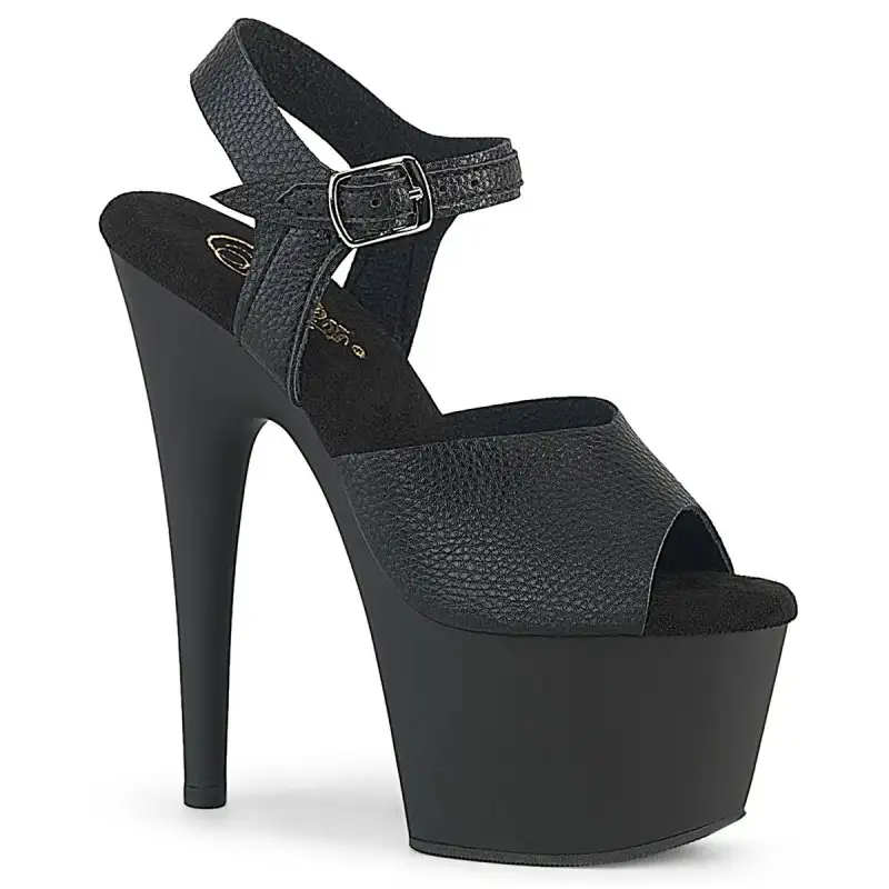 Černé sandály Pleaser ADO708UL/BPU/M