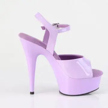 Sexy boty Pleaser DEL609/LV/M | DELIGHT-609 Pleaser - z vnějšku