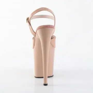 Růžové sexy boty FLAM809/BH/M | FLAMINGO-809 Pleaser - zezadu